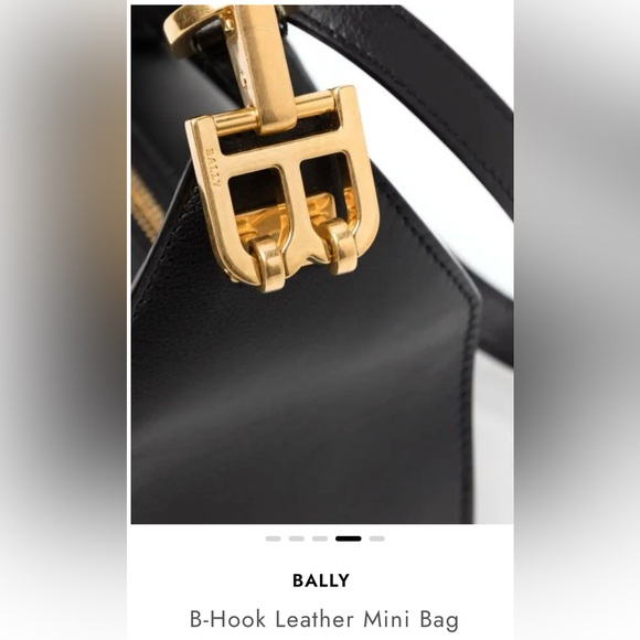 BALLY
B-Hook Leather Mini Bag - Picture 4 of 5